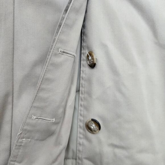 Saxton Hall Womens Vintage 70s Elevated Classic Quilted Long Trench Coat Size 11 - Picture 4 of 12